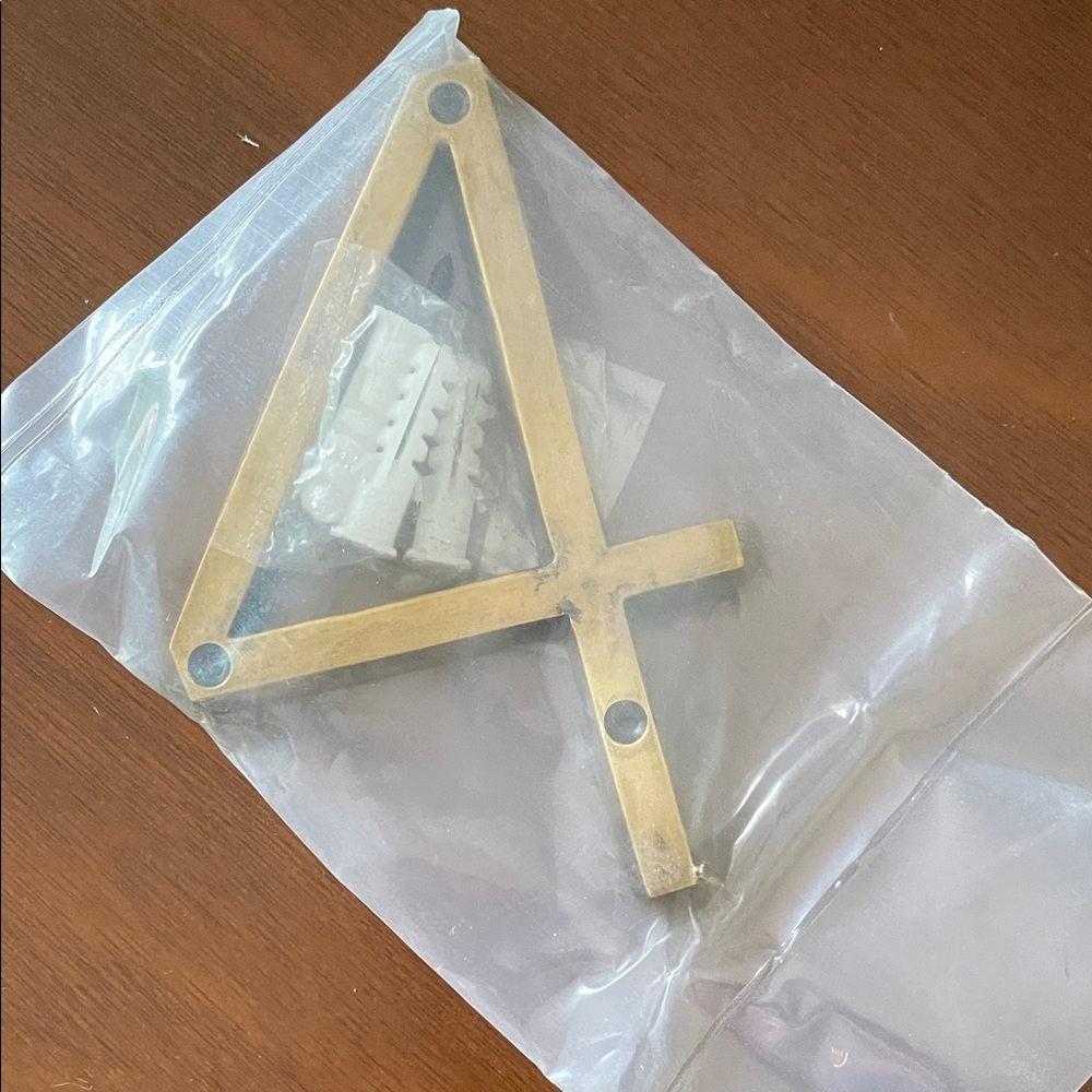 Gold Metal House Number 4